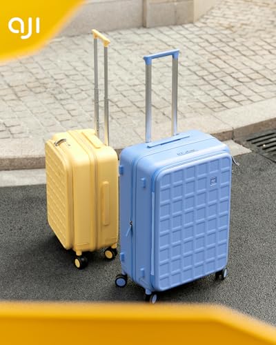 24" Hardshell Luggage – Brown