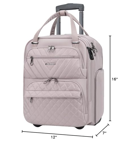 KROSER 16" Underseat Luggage Grey