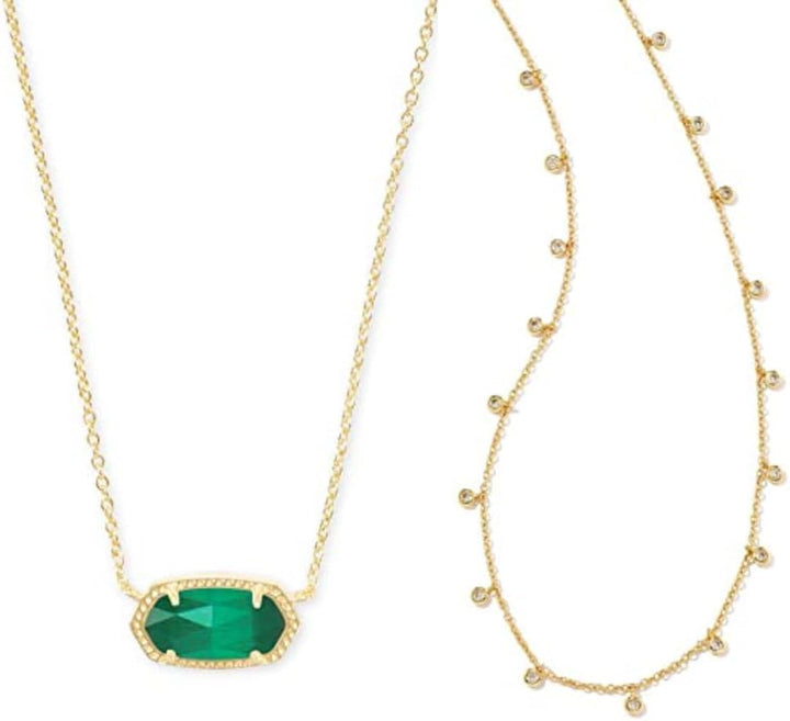 Kendra Scott Gold Necklace Set