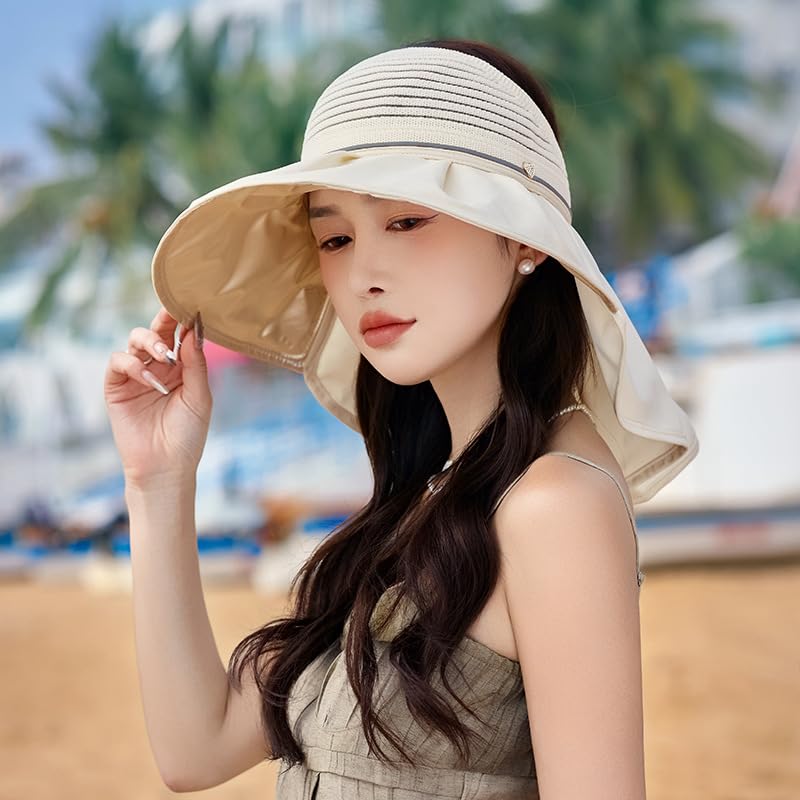 Women’s Sun Hat with Neck Flap