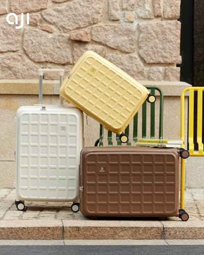 24" Hardshell Luggage – Brown