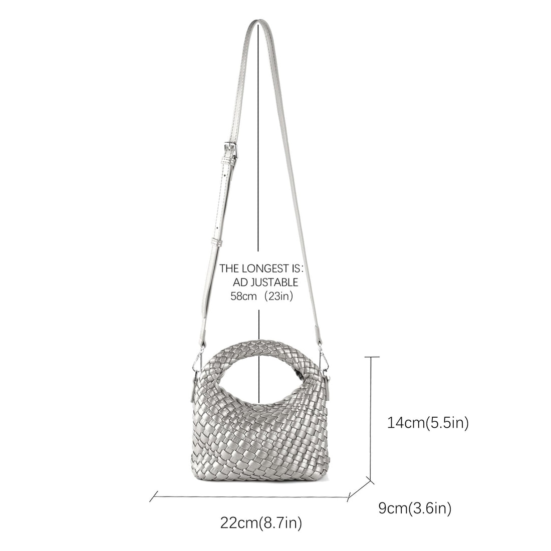 Woven Small Women's Tote Bag