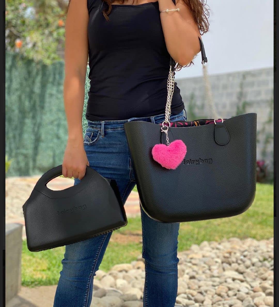 MRMIMI Waterproof Rubber Tote Bag