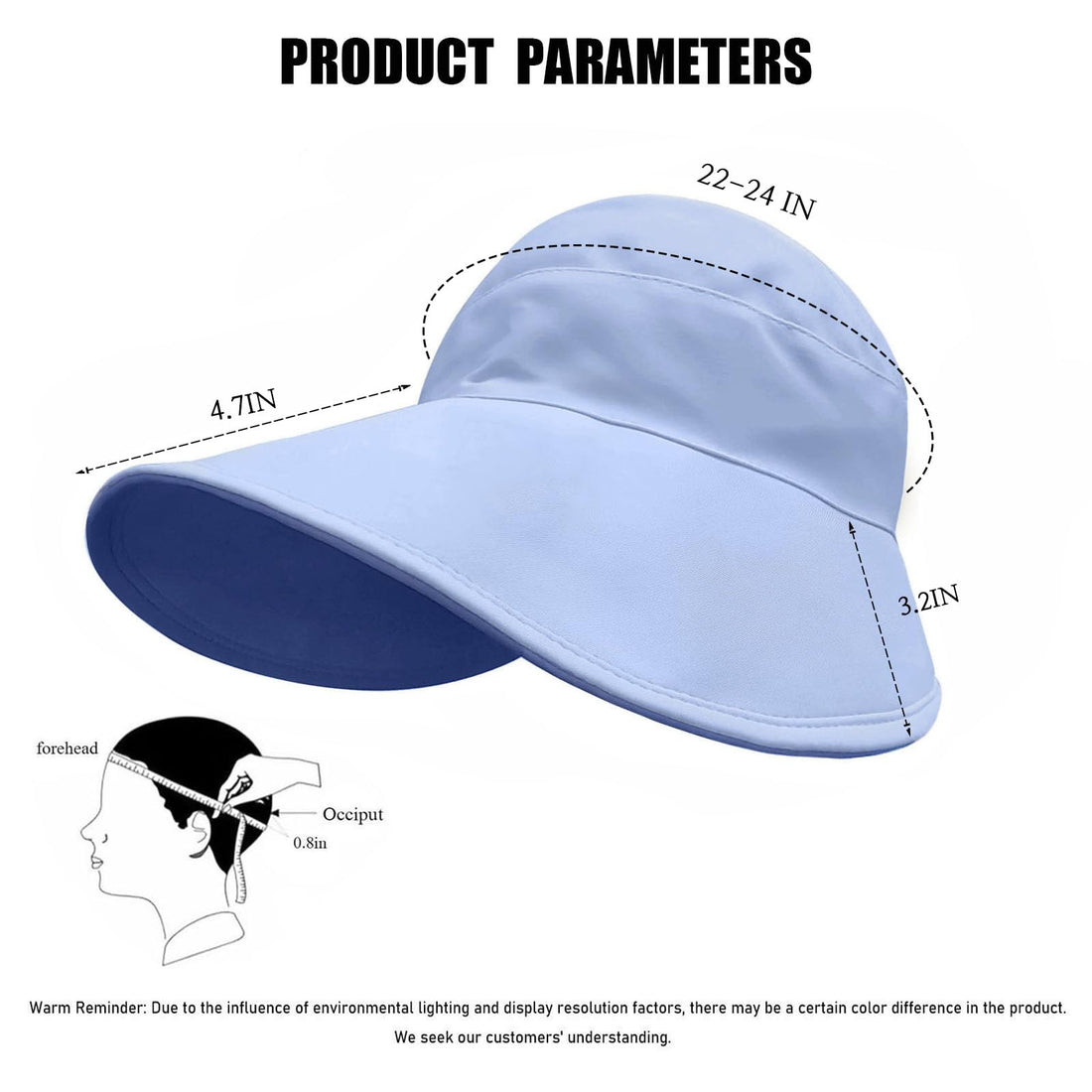 Women’s Wide Brim Sun Hat – UV
