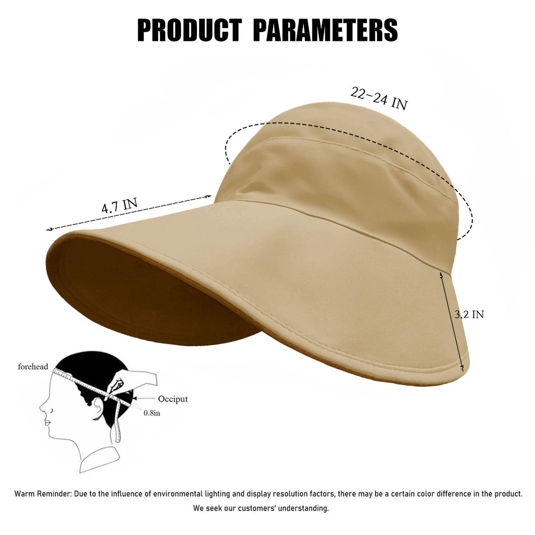 Women’s Wide Brim Sun Hat – UV