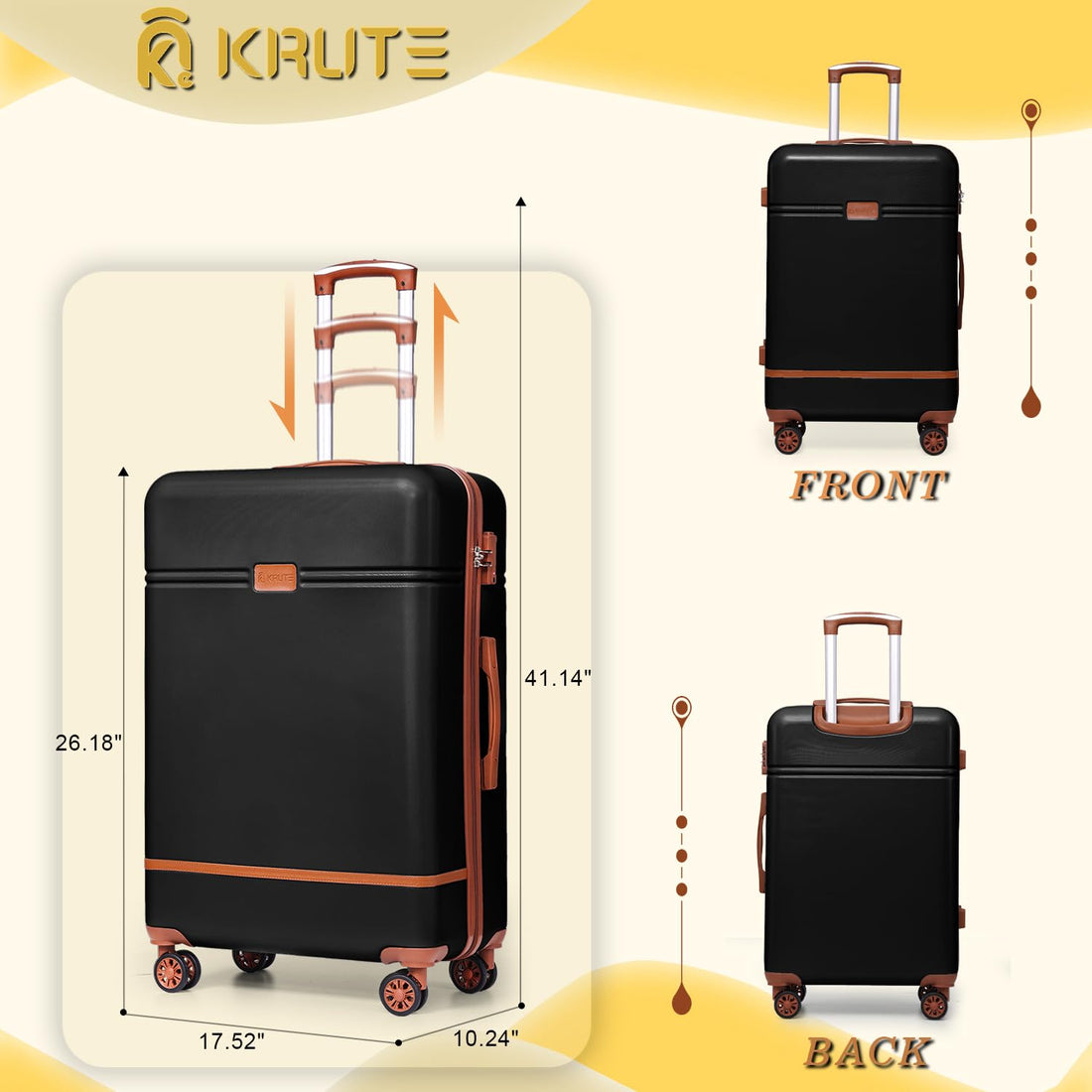 28" Hardshell Luggage – Krute