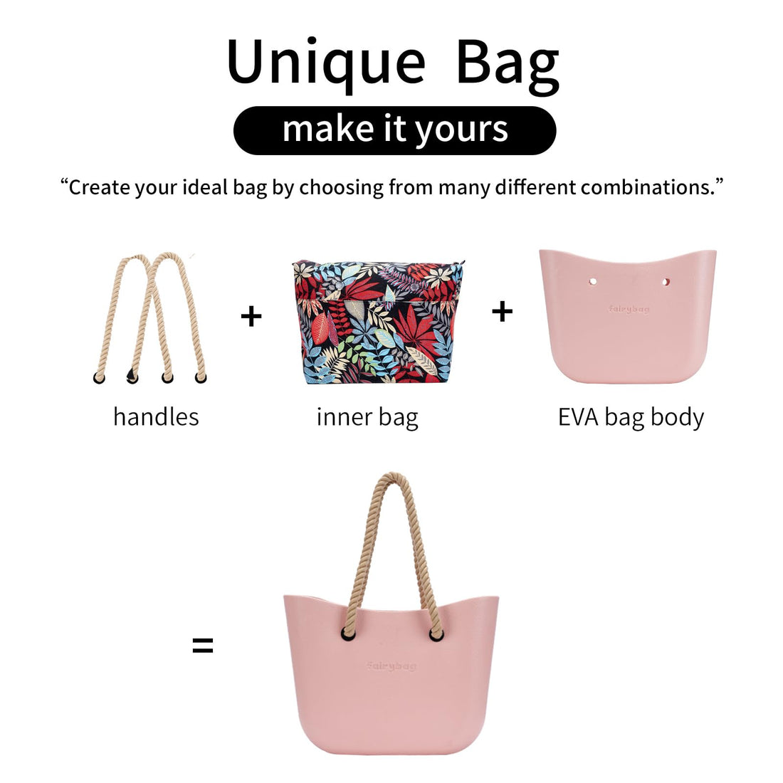 MRMIMI Waterproof Rubber Tote Bag