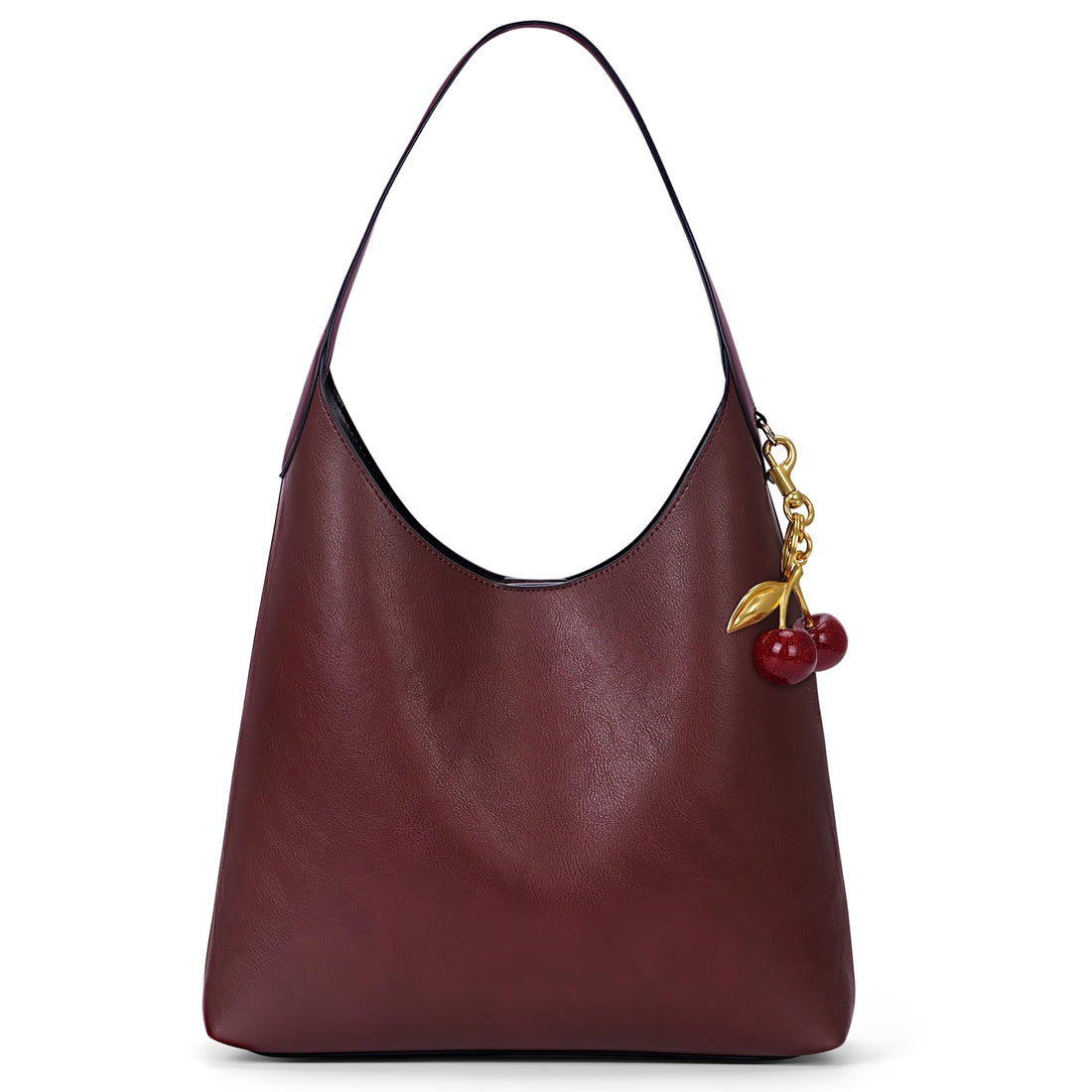 Faux Suede Hobo Bag