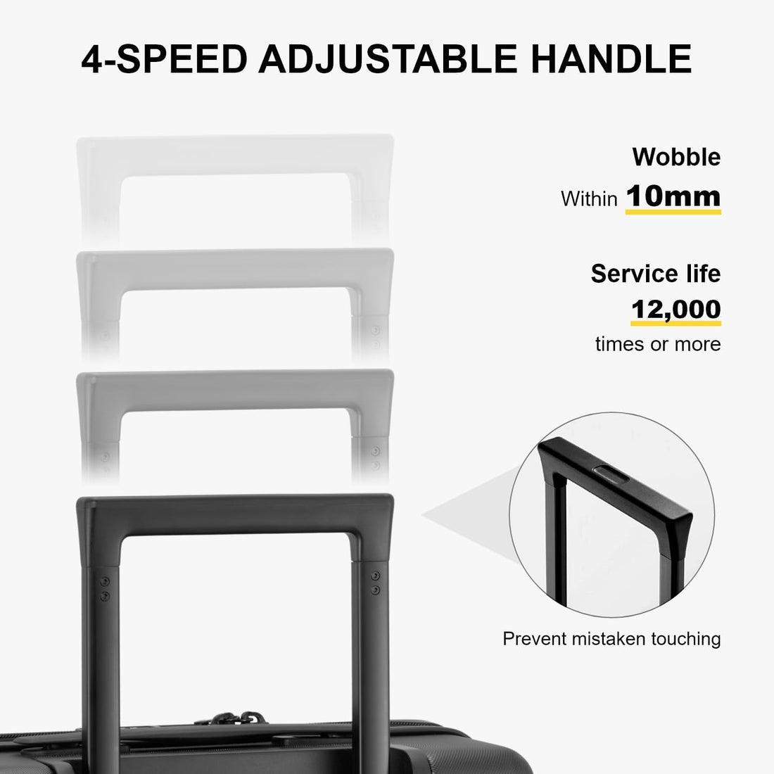 LEVEL8 20" Dark Grey Carry-On