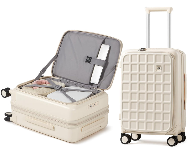 24" Hardshell Luggage – Brown