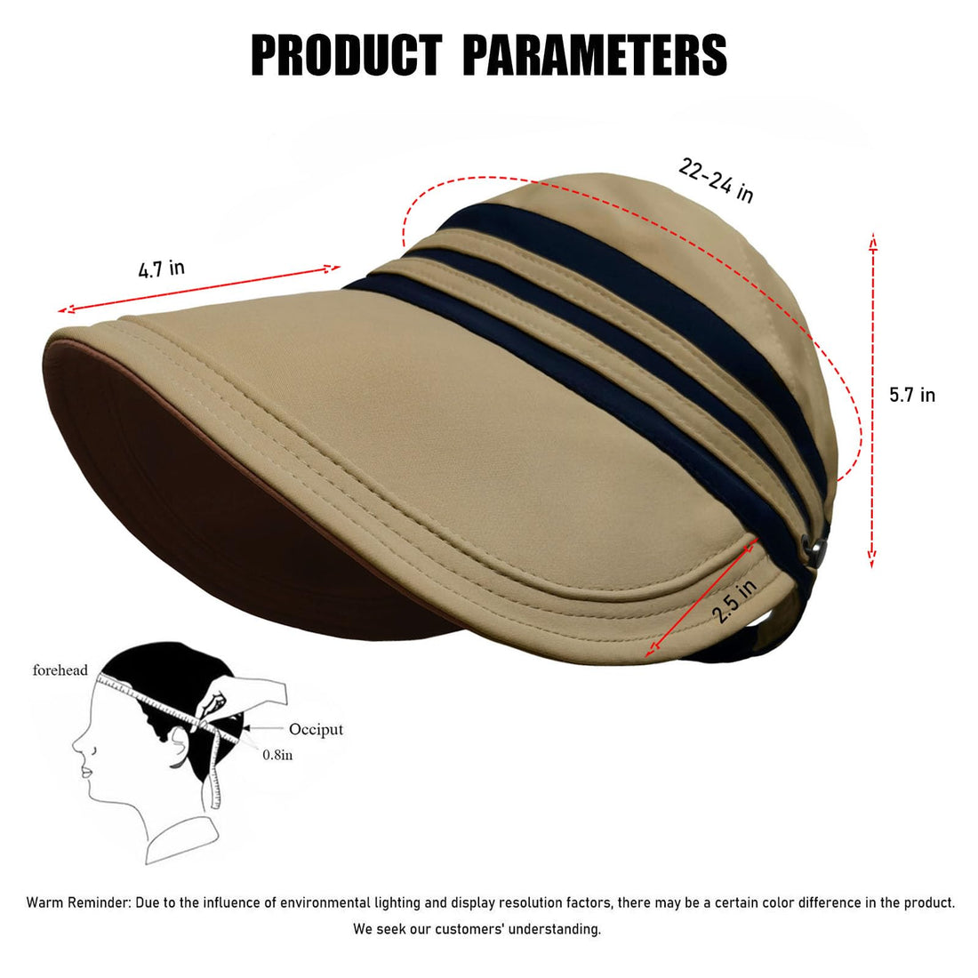 Women’s Wide Brim Sun Hat – UV