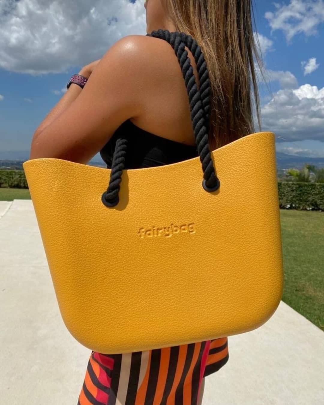 MRMIMI Waterproof Rubber Tote Bag