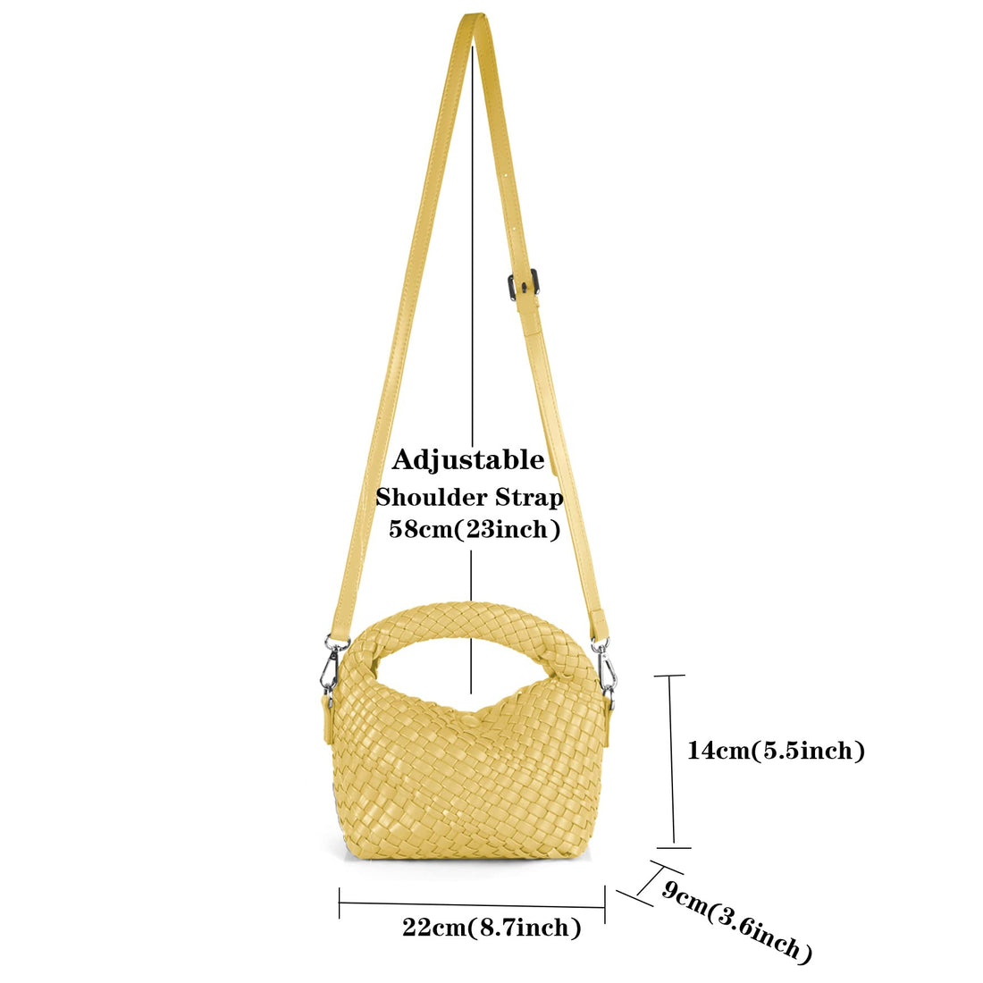 Woven Small Women's Tote Bag