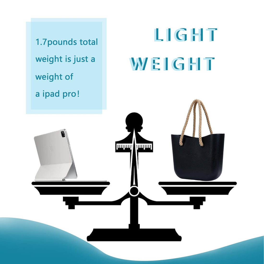 MRMIMI Waterproof Rubber Tote Bag