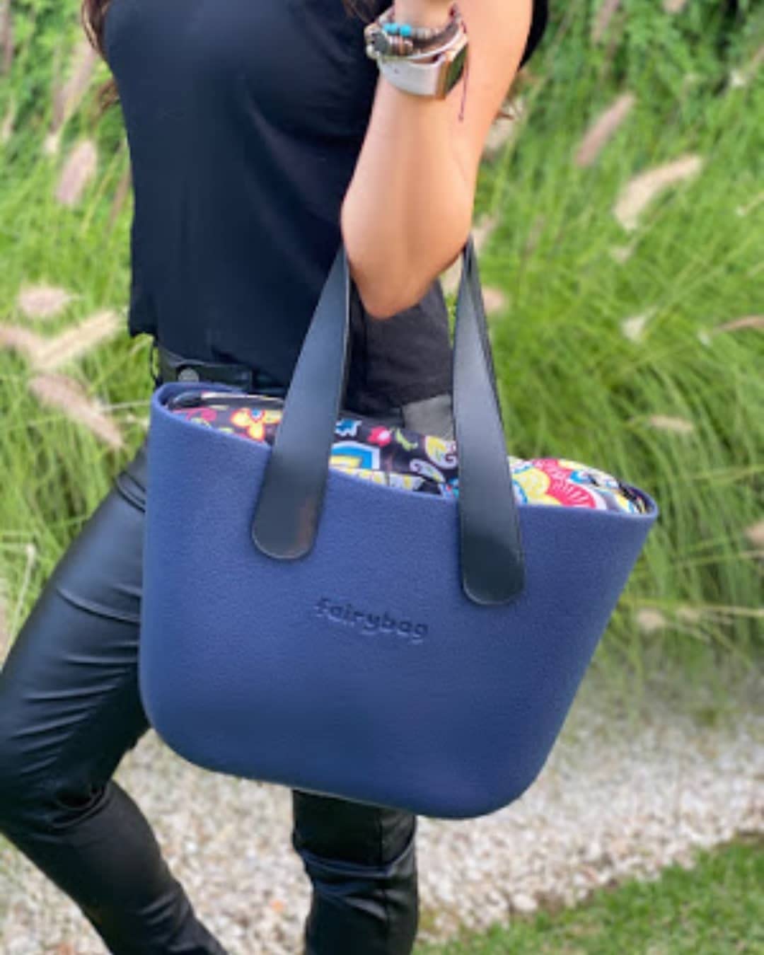 MRMIMI Waterproof Rubber Tote Bag