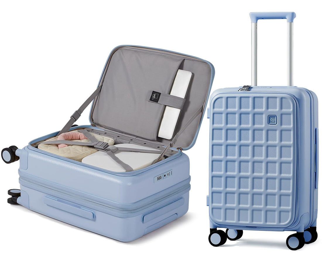24" Hardshell Luggage – Brown