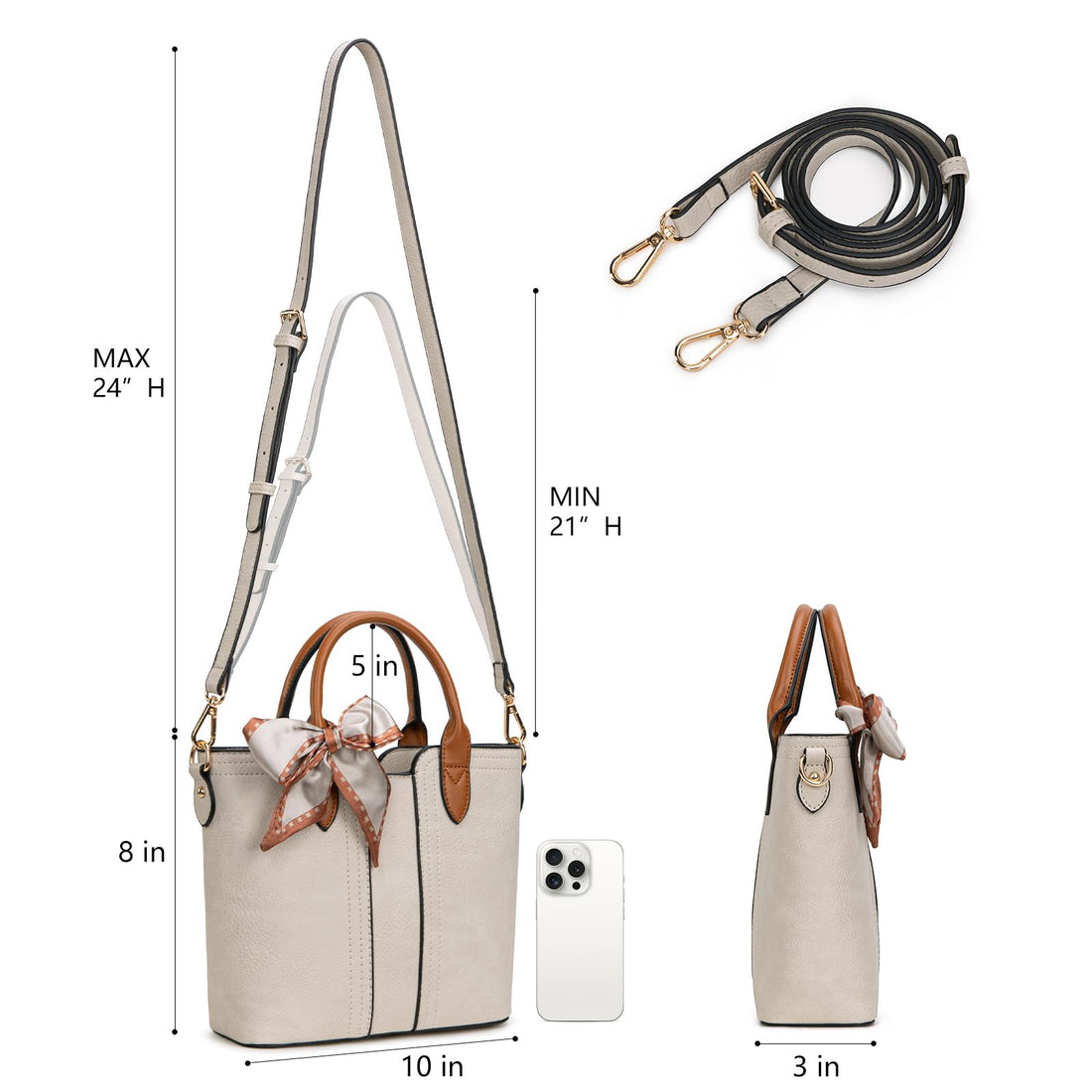 Montana West Small Tote Bag