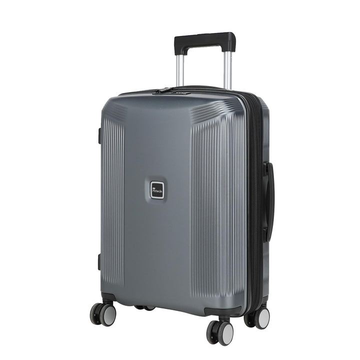 2-Piece Gray Luggage Set 20/28"