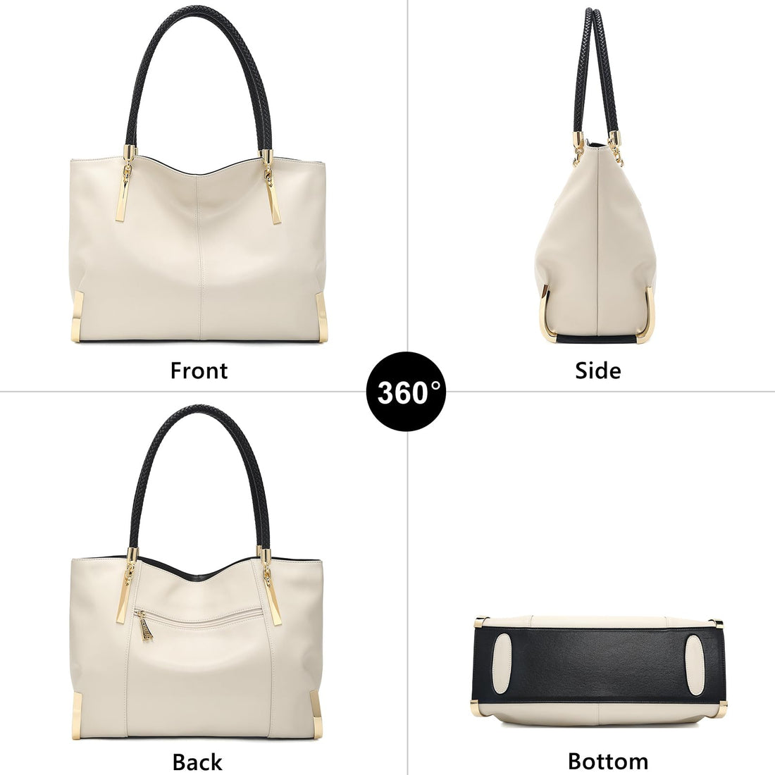 FOXLOVER Large Women's Tote Bag