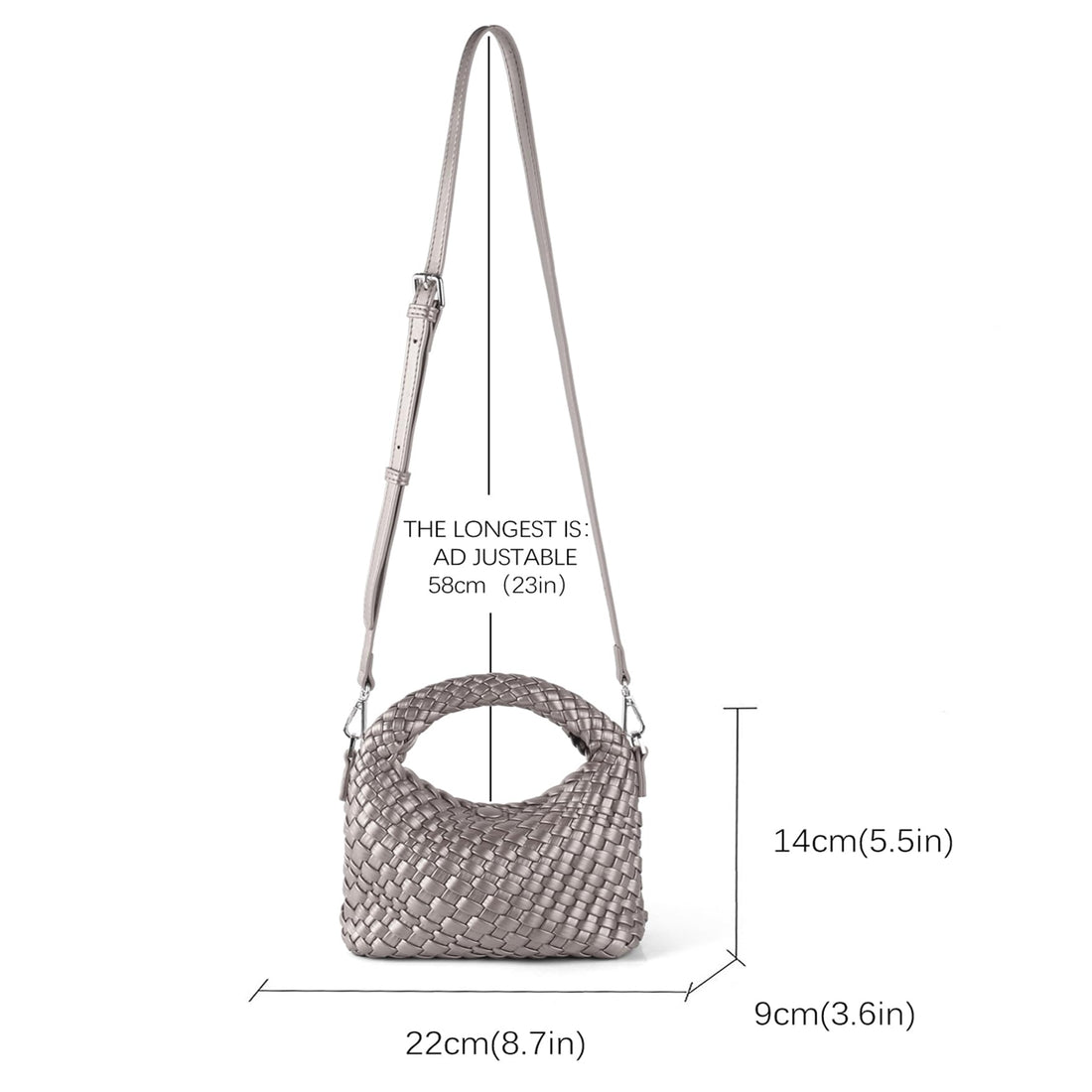 Woven Small Women's Tote Bag