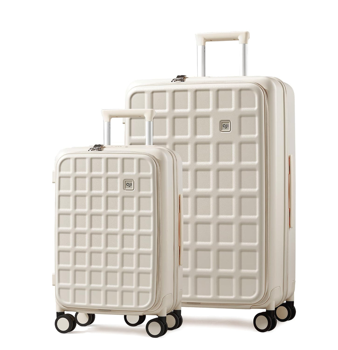 24" Hardshell Luggage – Brown