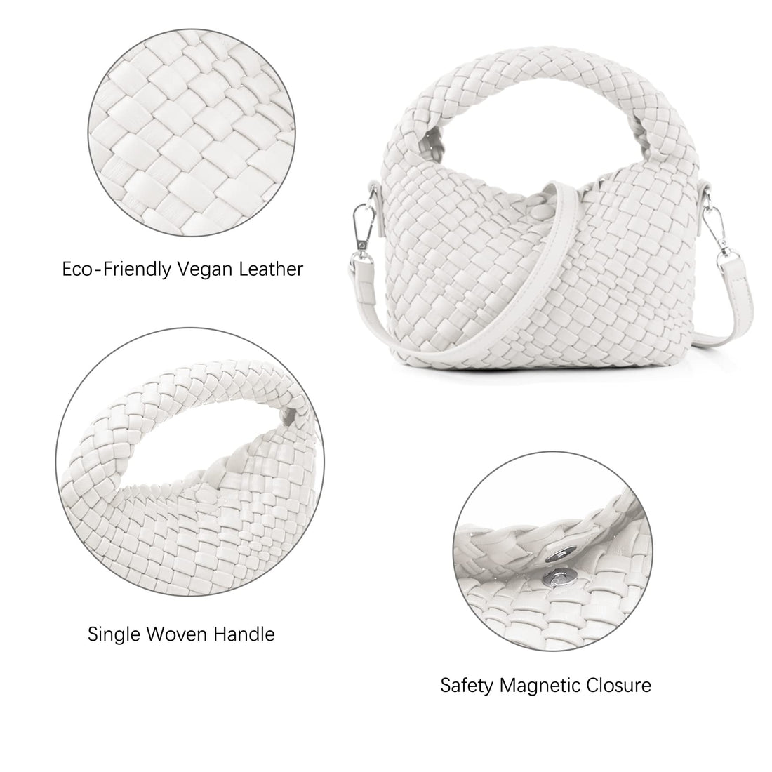 Woven Small Women's Tote Bag