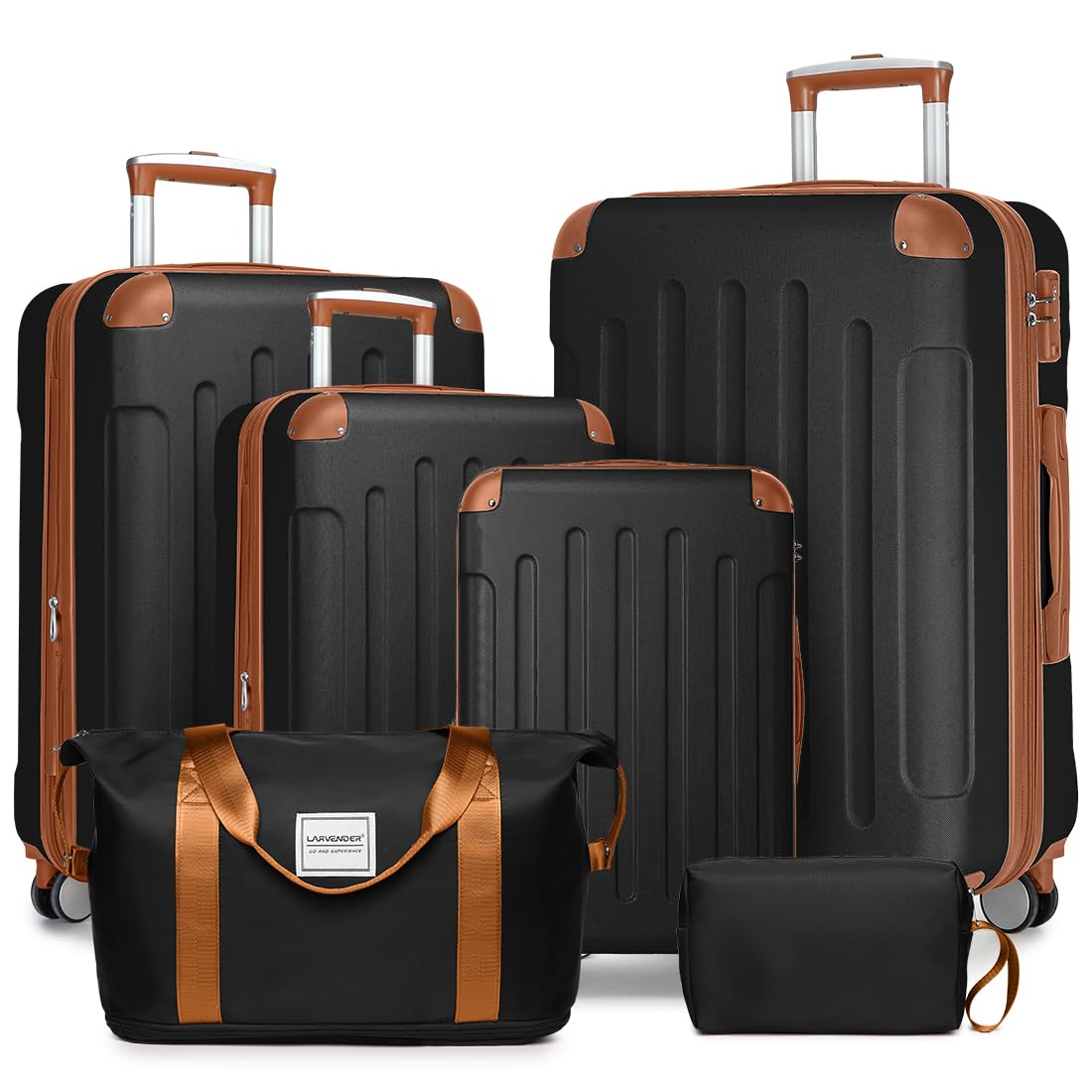 6-Piece Luggage Set – Sky Blue