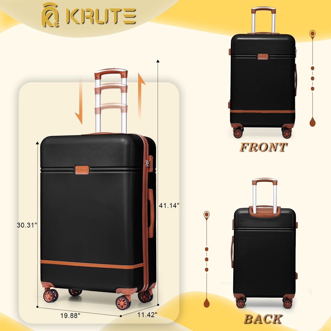 28" Hardshell Luggage – Krute