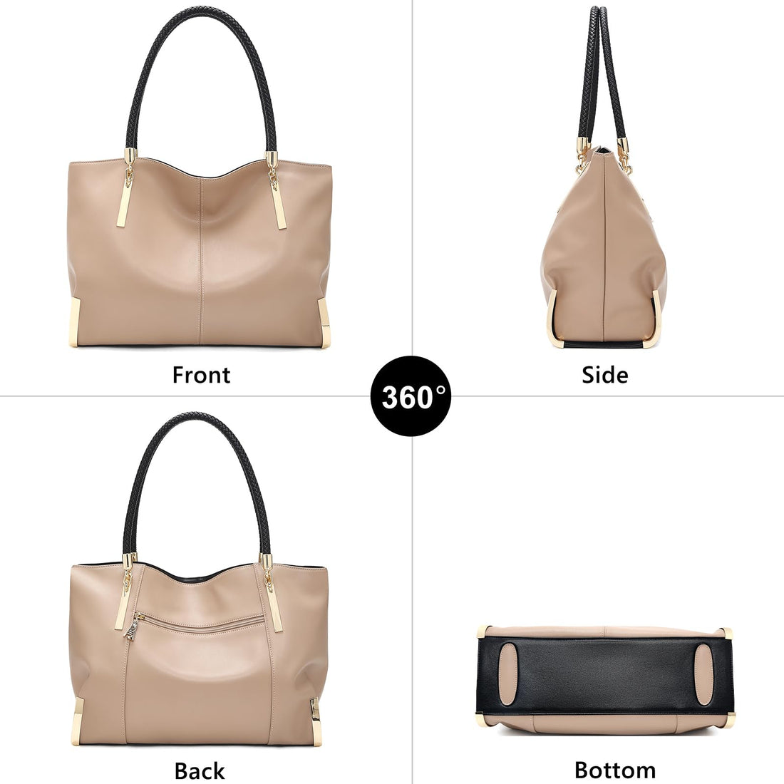 FOXLOVER Large Women's Tote Bag