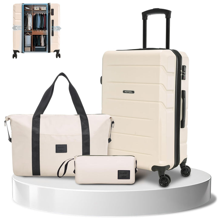 Hoteel 5-Piece Beige Luggage
