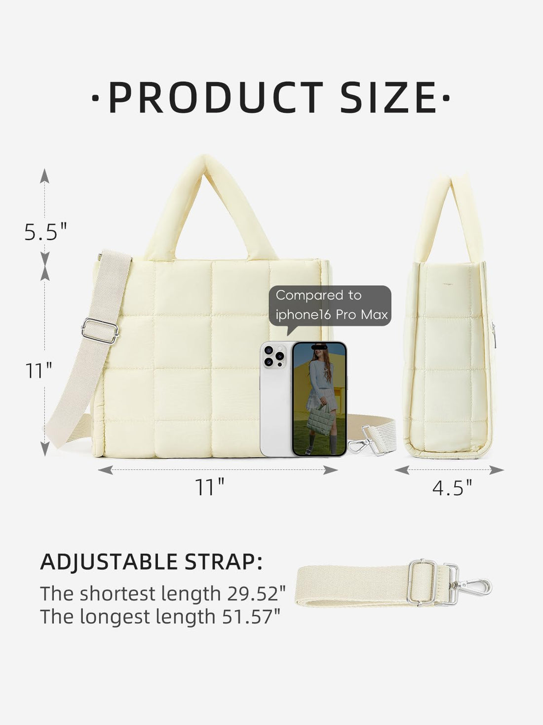 WESTBRONCO Women's Quilted Bag