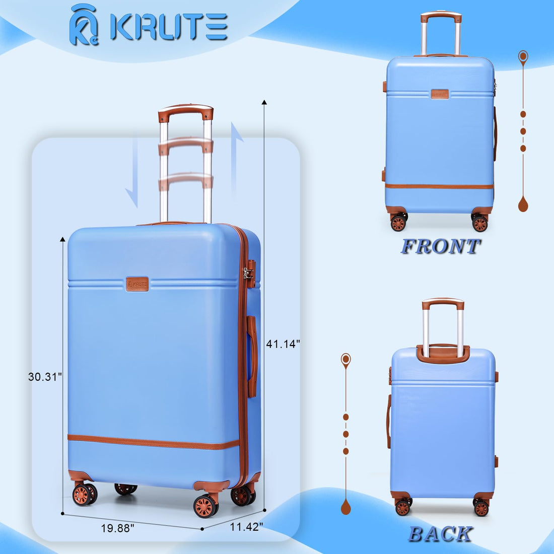28" Hardshell Luggage – Krute