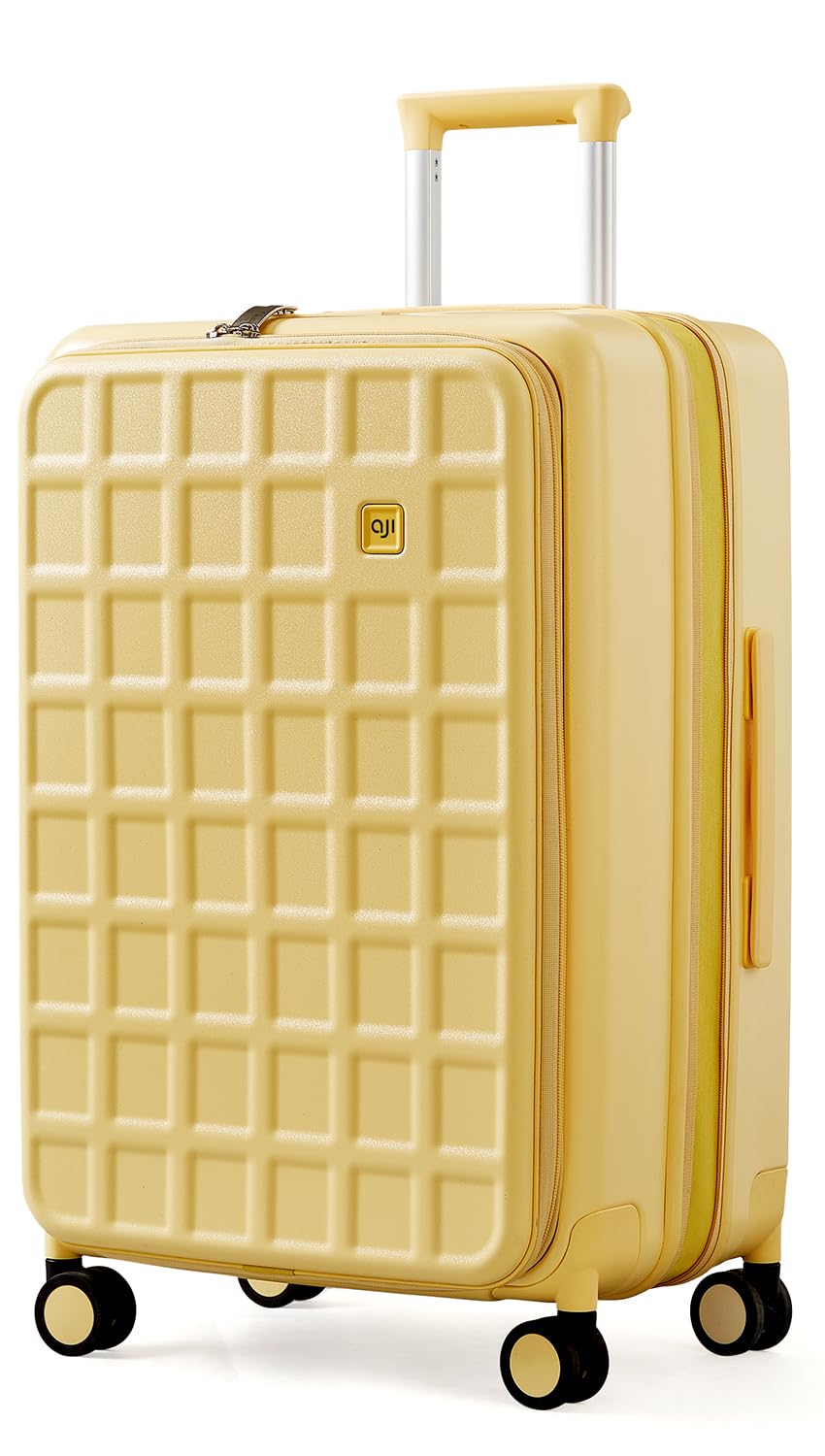 24" Hardshell Luggage – Brown