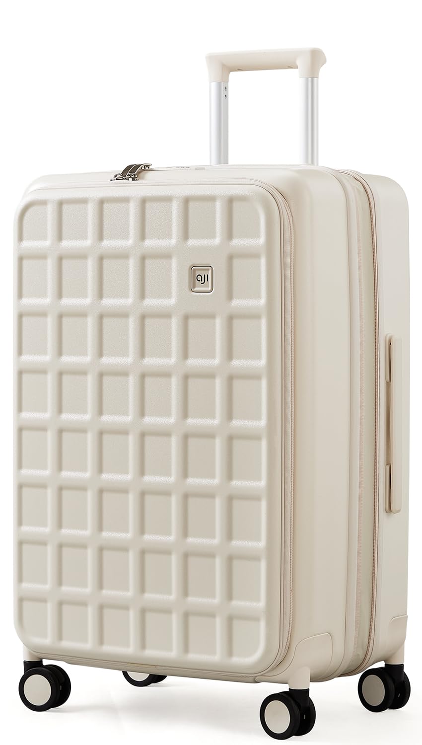24" Hardshell Luggage – Brown