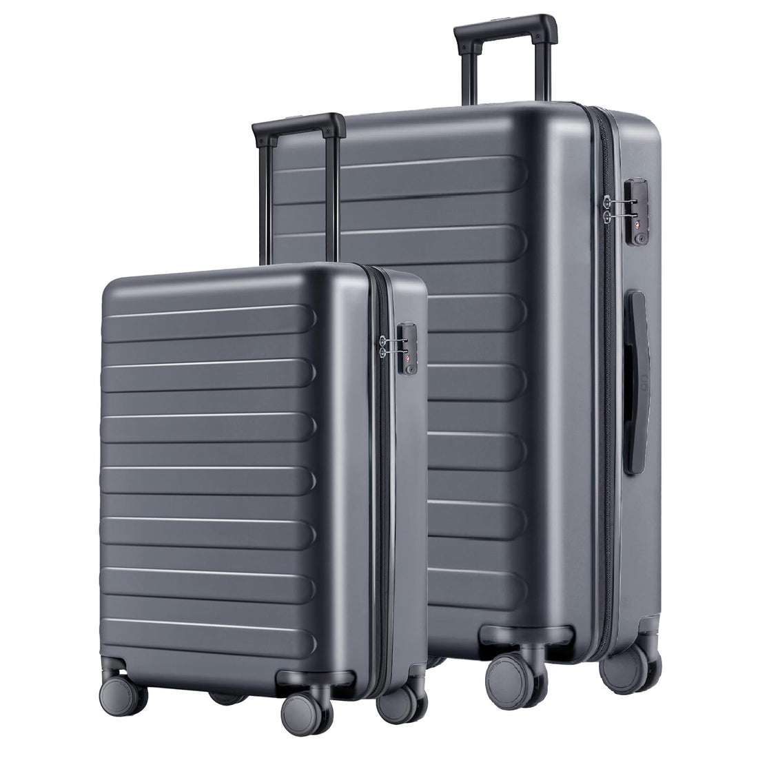 2-Piece Carry-On Luggage Set – Grey