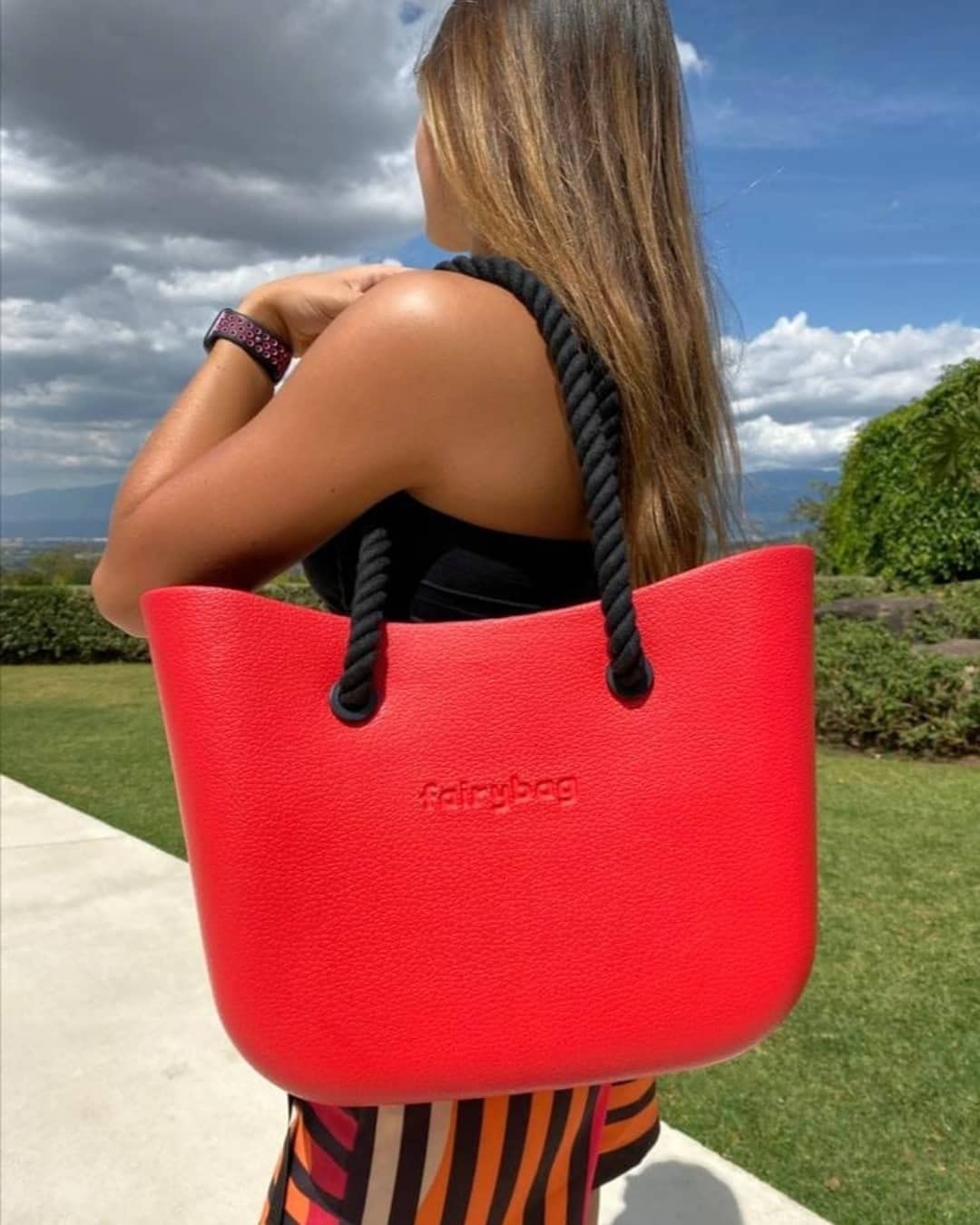 MRMIMI Waterproof Rubber Tote Bag