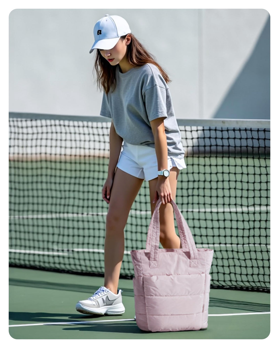 BAGSMART Women’s Puffy Tote
