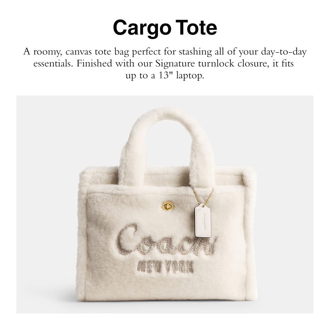 Coach Cargo Tote