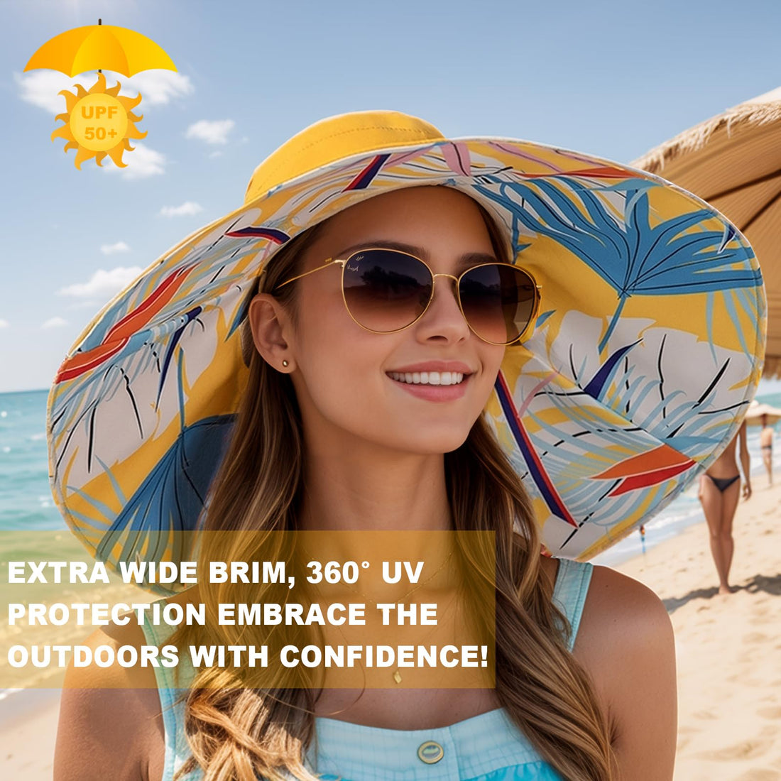 Women’s Wide Brim Sun Hat