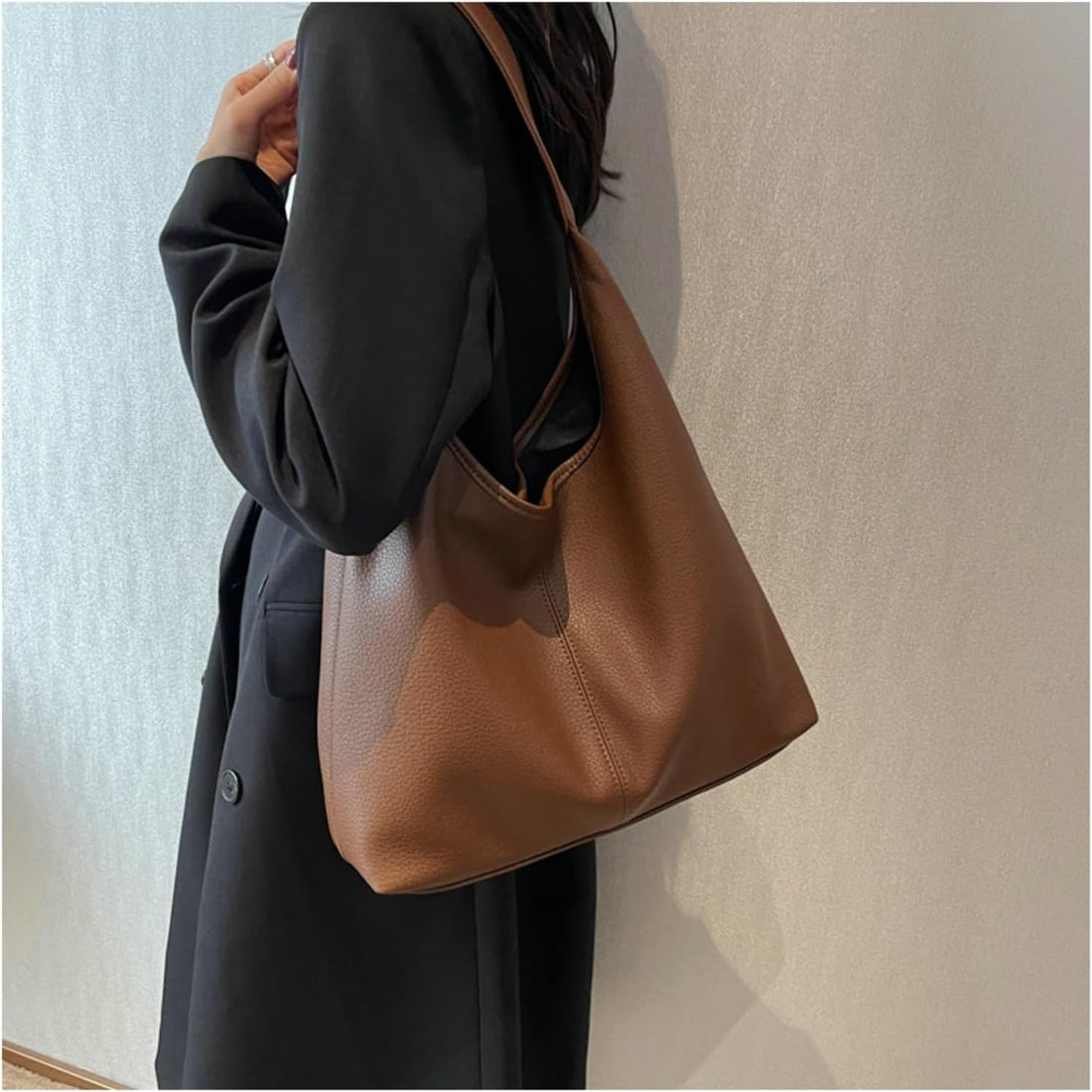Slouchy Suede Hobo Bag