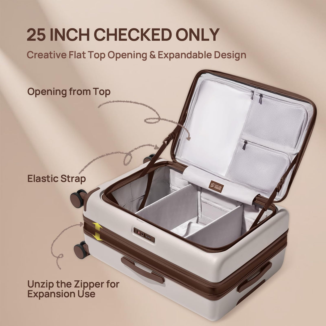 25" Hardshell Luggage – NINETYGO