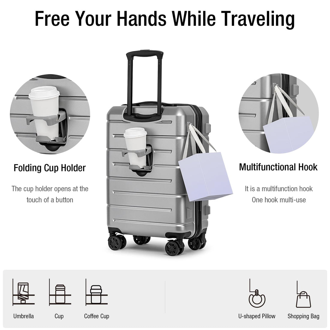 KYME 2-Piece Luggage Set