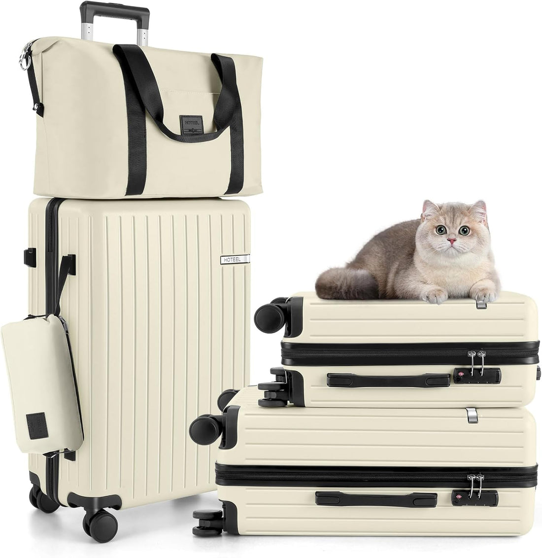 Hoteel 3-Piece Carry-On Luggage Set