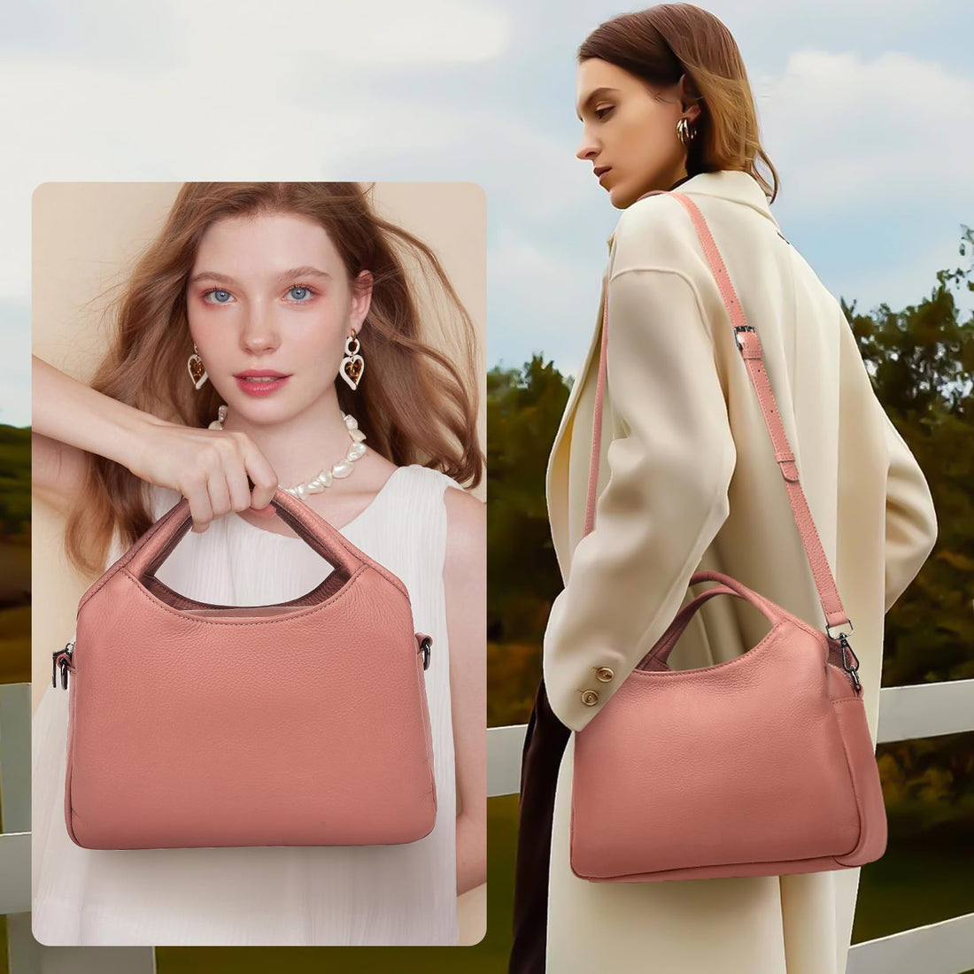 KOGTLA Women's Leather Handbag