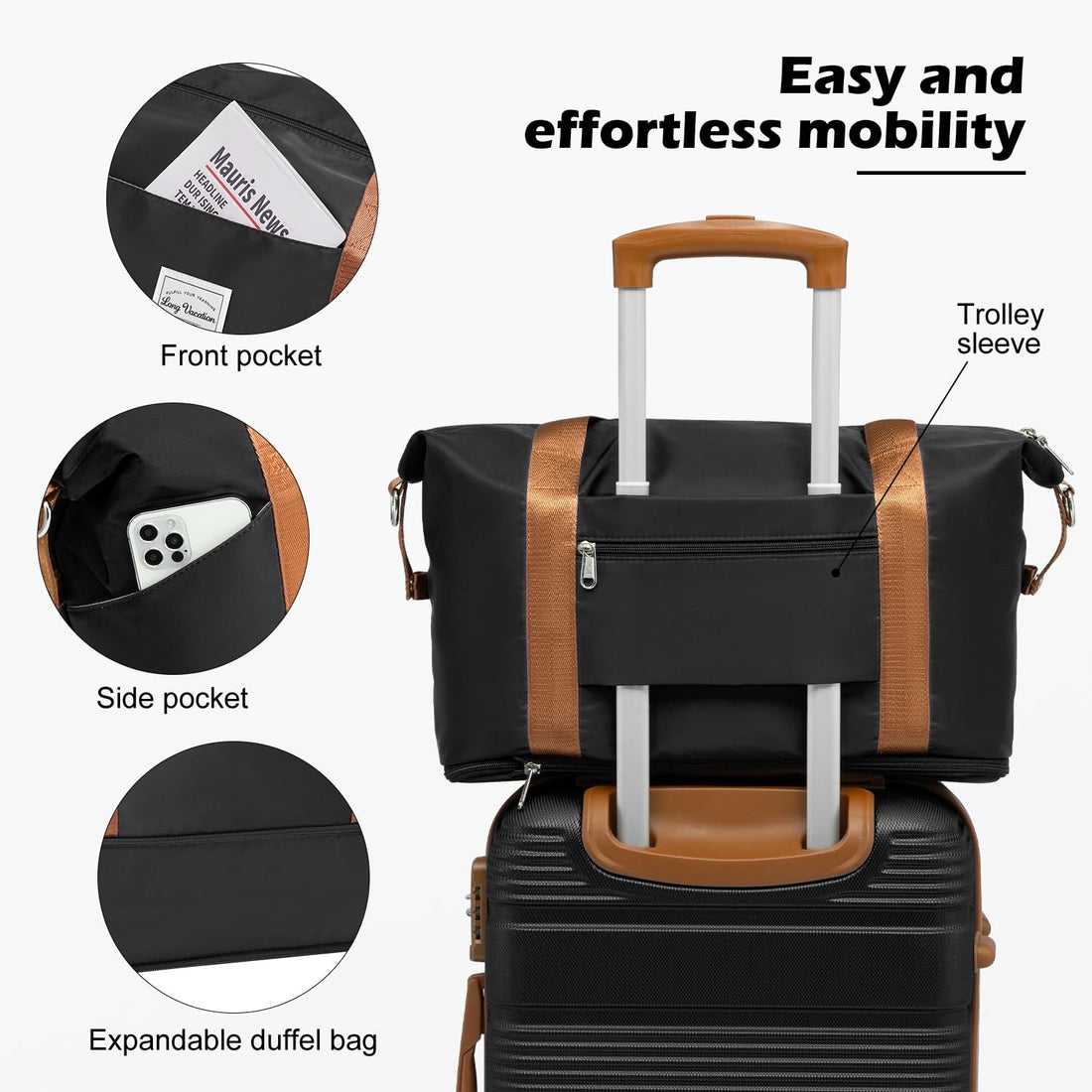 LONG VACATION 3-Piece Carry-On Set
