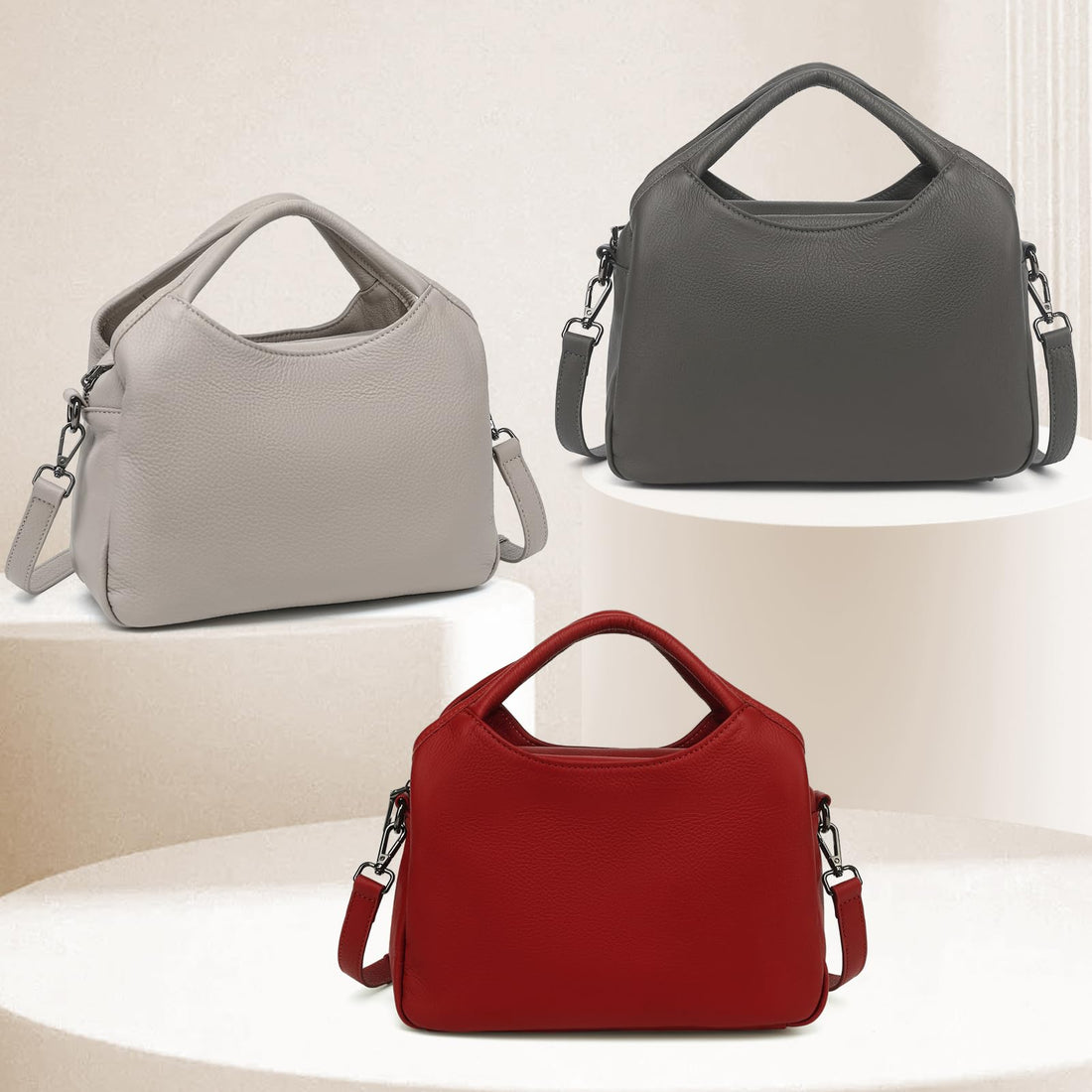 KOGTLA Women's Leather Handbag