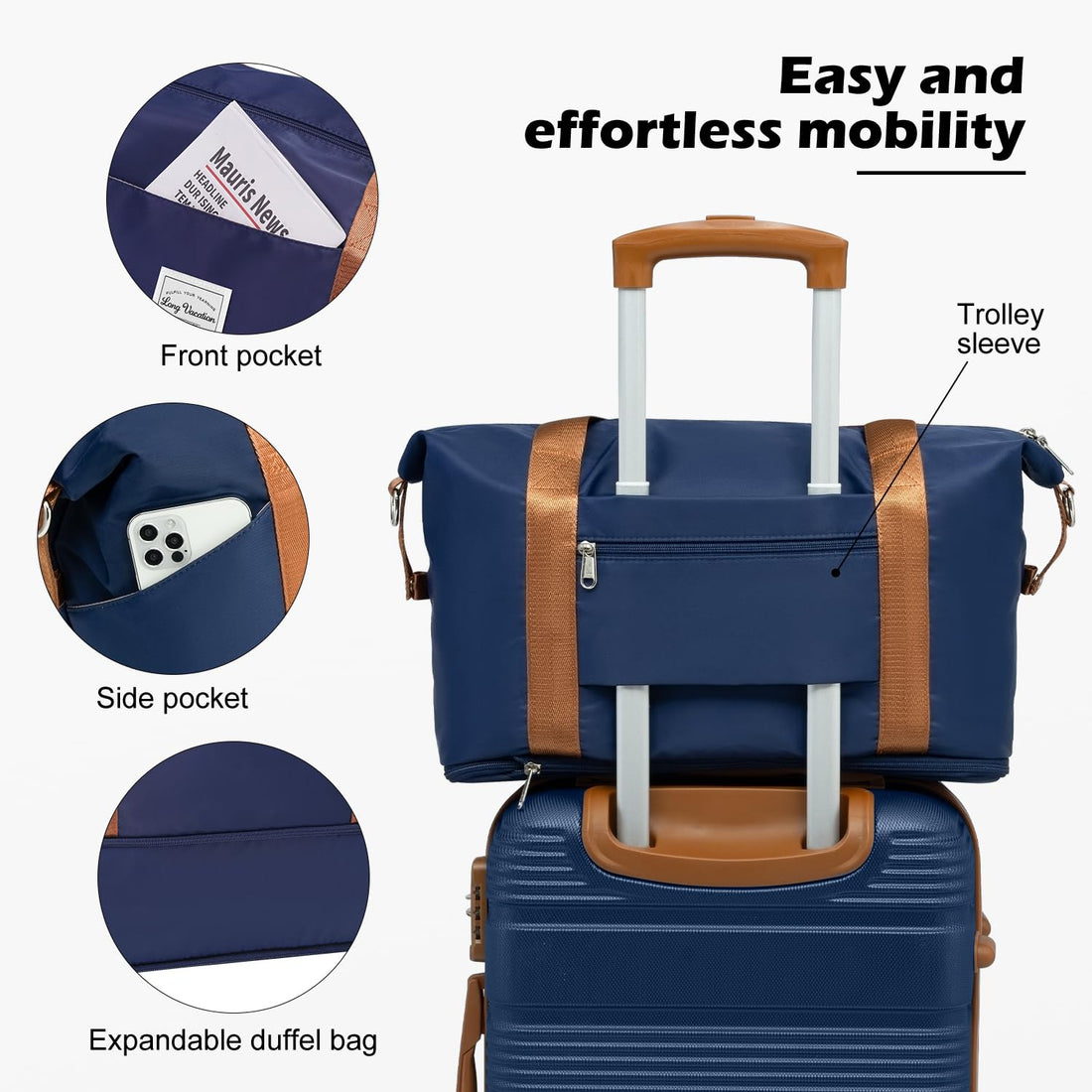 LONG VACATION 3-Piece Carry-On Set