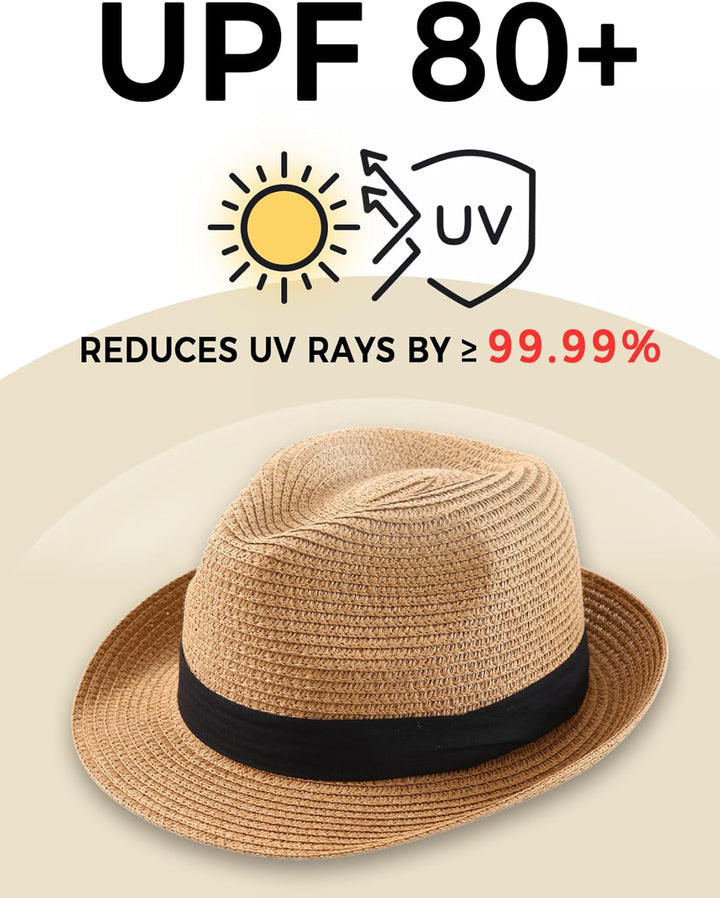 Foldable Women’s Sun Hat – Khaki