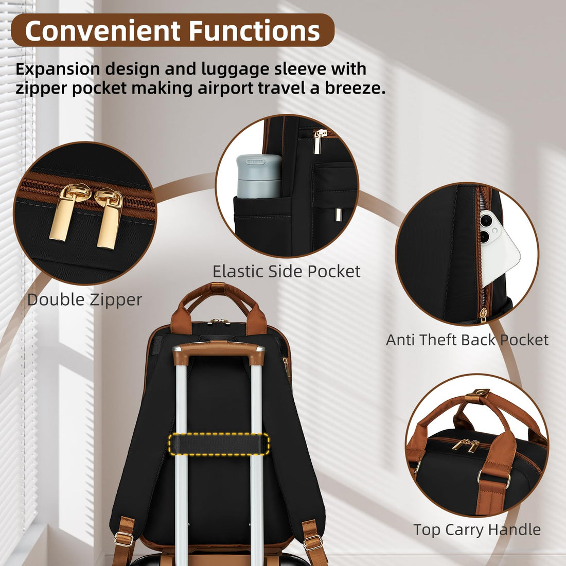 6-Piece Luggage Set – Sky Blue