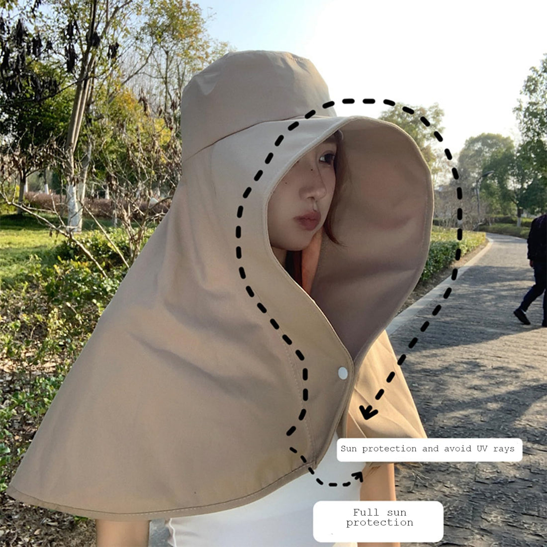 Wide Brim Sun Hat for Women